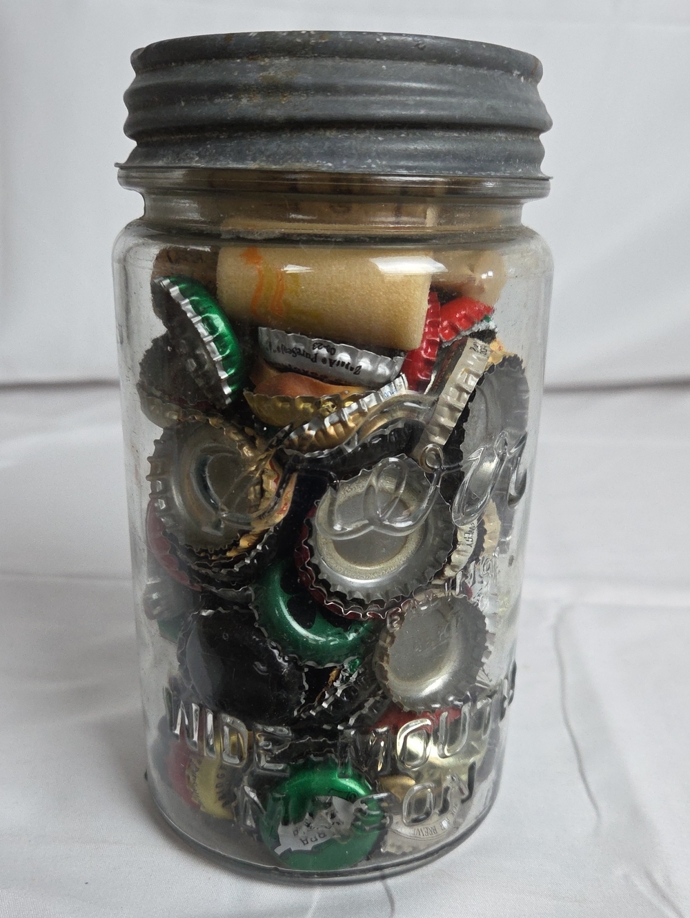 Kerr..Wide Mouth Mason Jar - Clear Glass